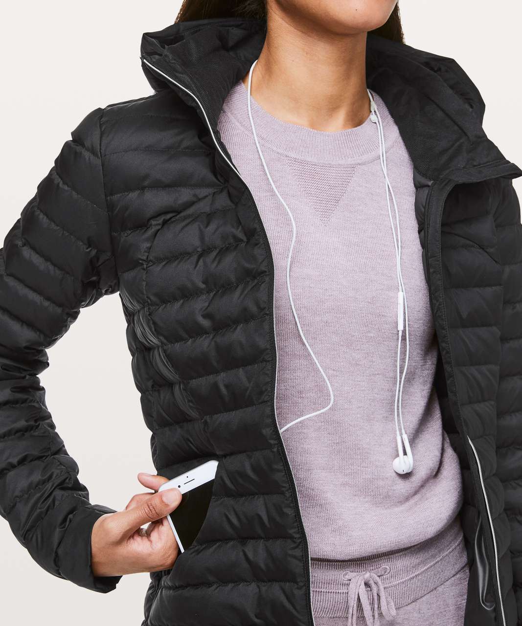 Lululemon Pack It Down Again Jacket - Black (First Release)