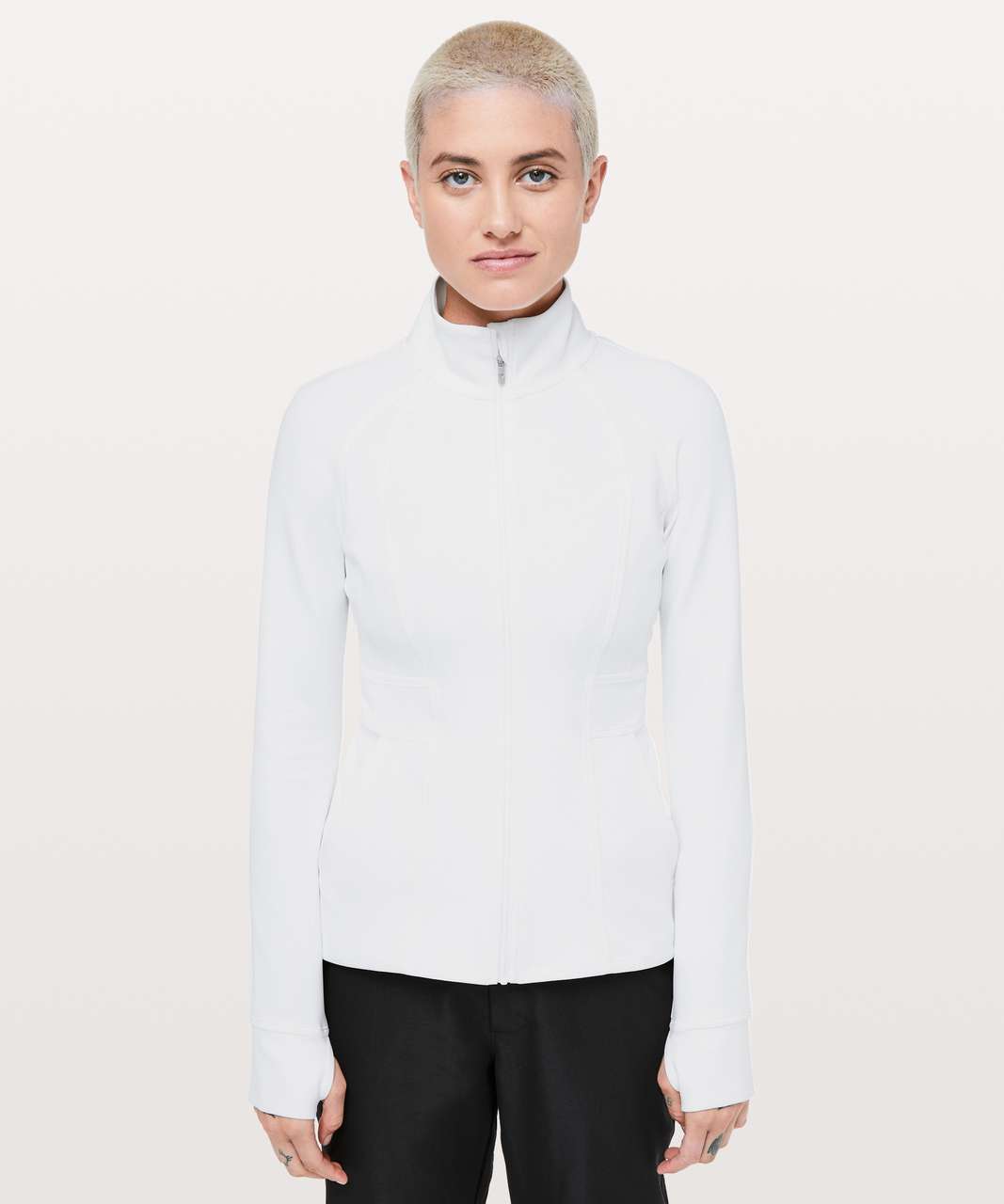 Lululemon In Profile Jacket - White - lulu fanatics