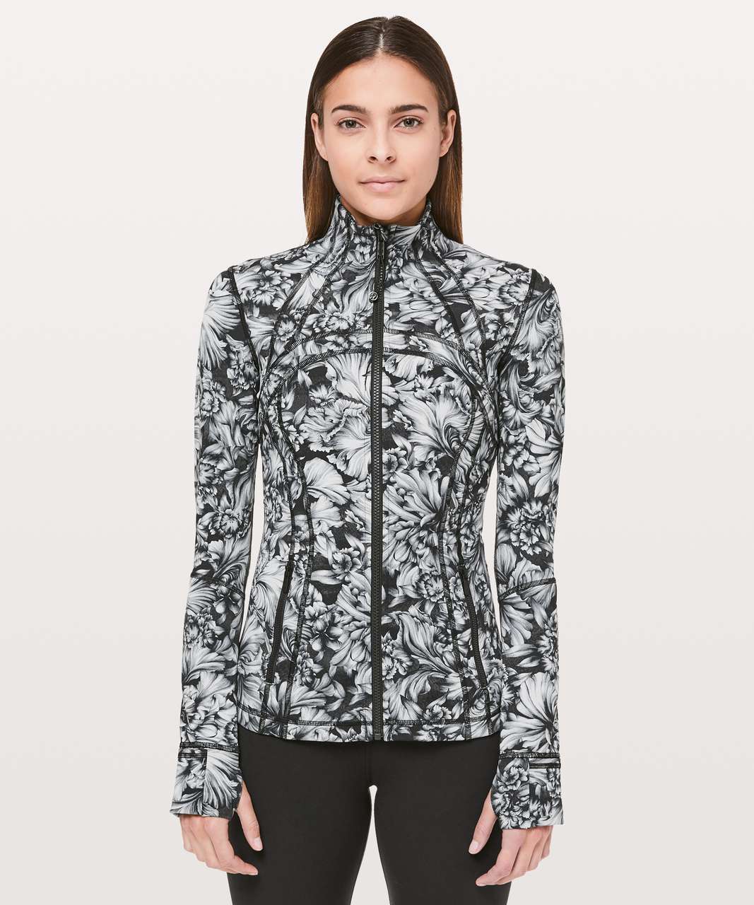 Define Jacket ES  luon variegated knit black heathered black