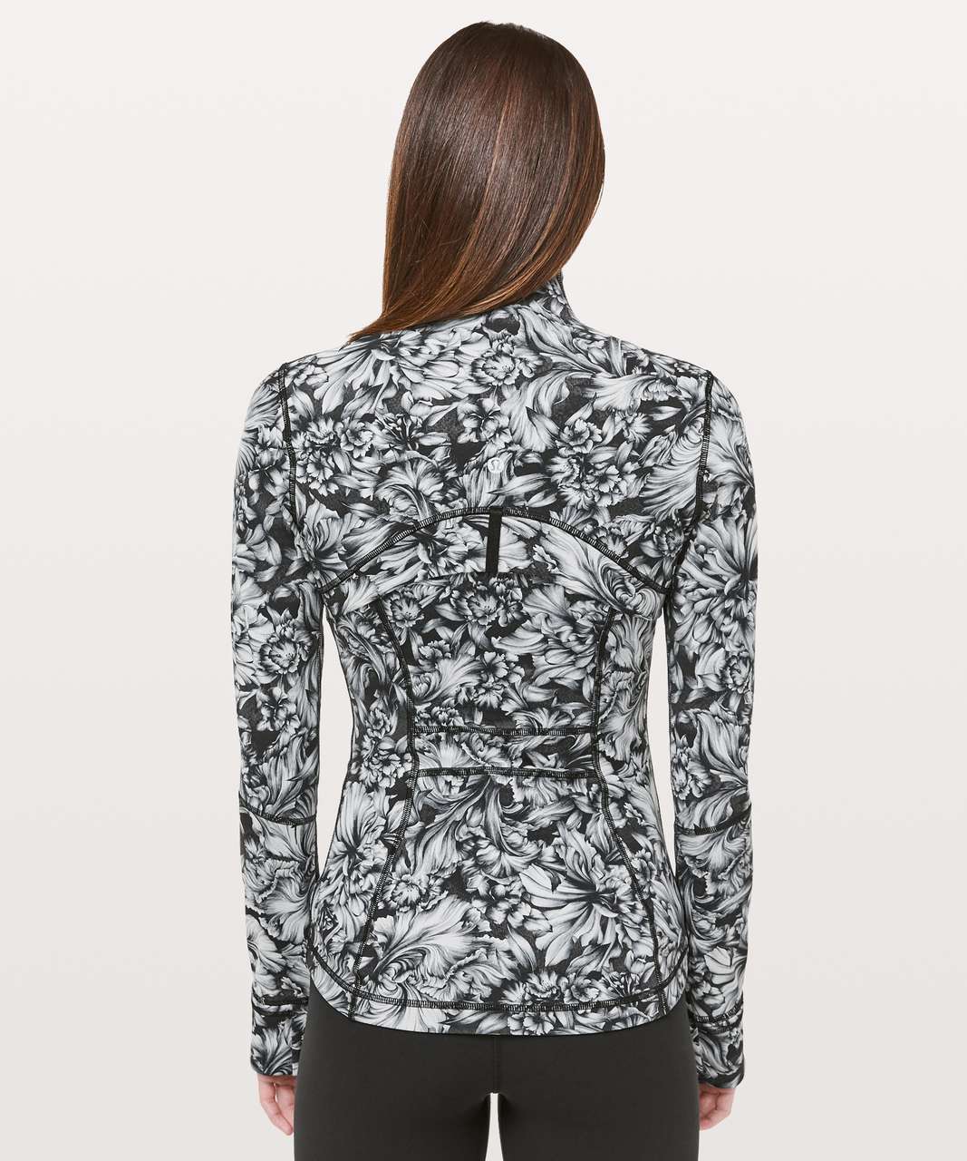 Lululemon Define Jacket *Luxtreme - Night Garden Ice Grey Black