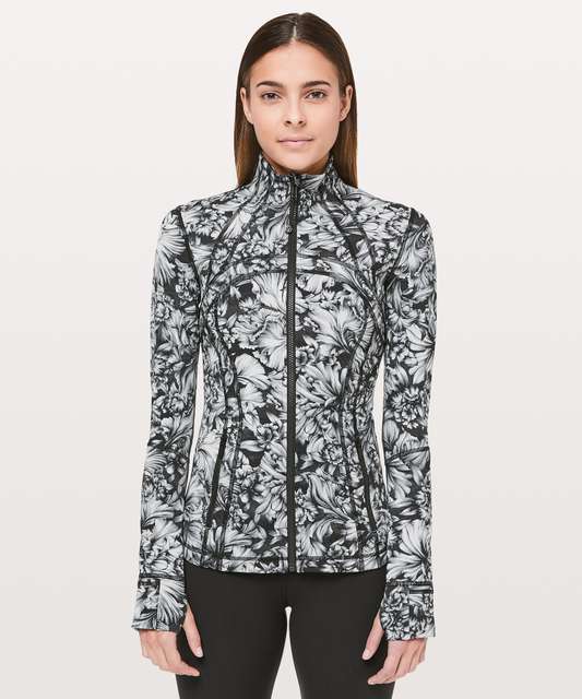 Lululemon Define Jacket *Brushed - White / White Black Glacier Lace ...