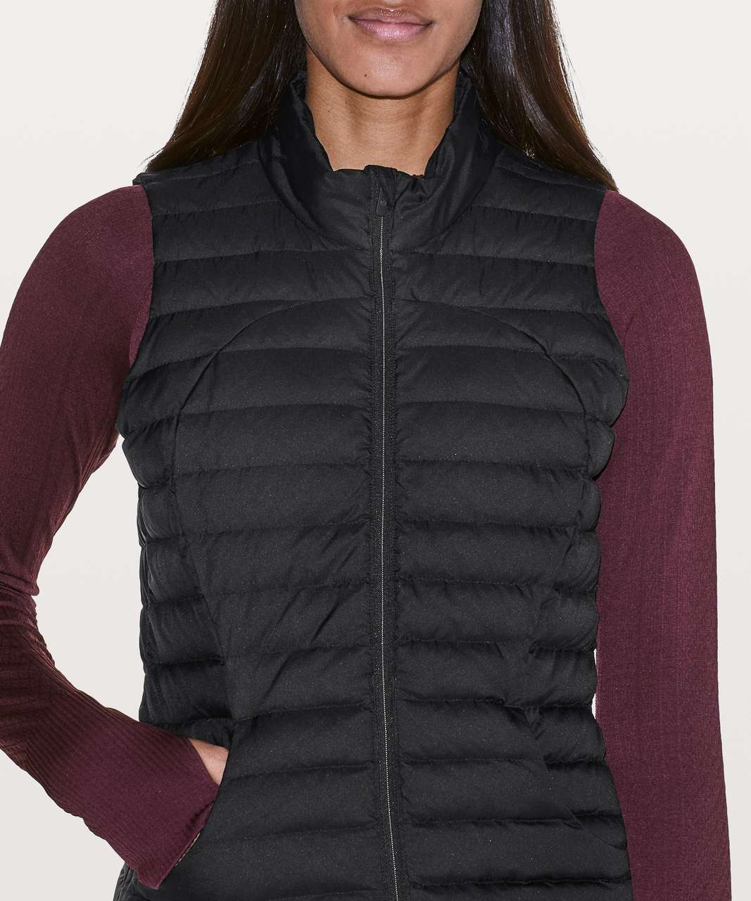 Lululemon Pack It Down Again Vest - Black (First Release) - lulu fanatics