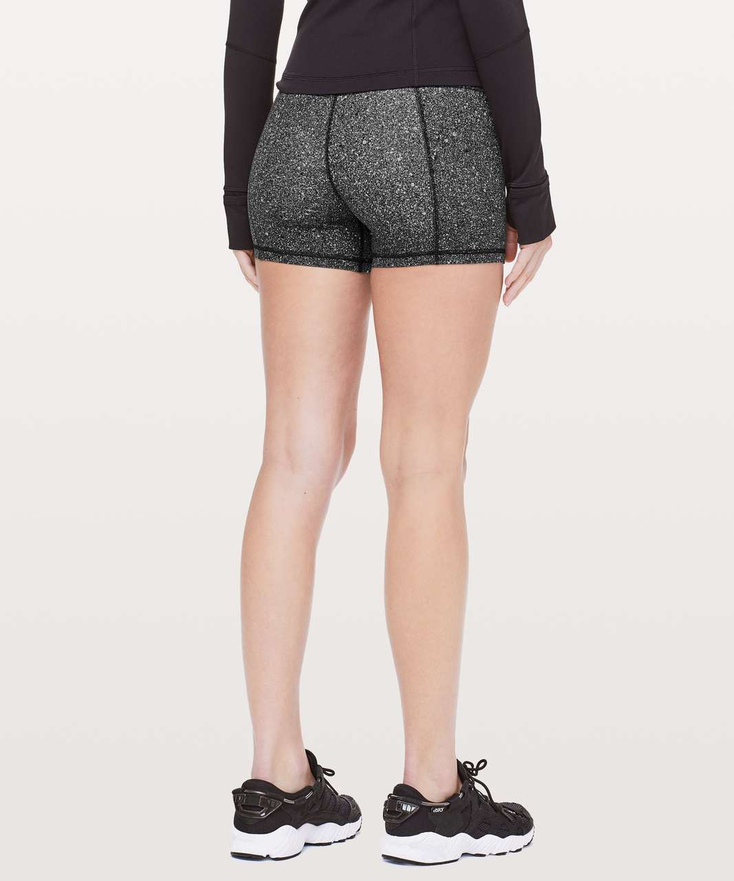 Lululemon Align Short *4" - Luminesce Splatter Ice Grey Black