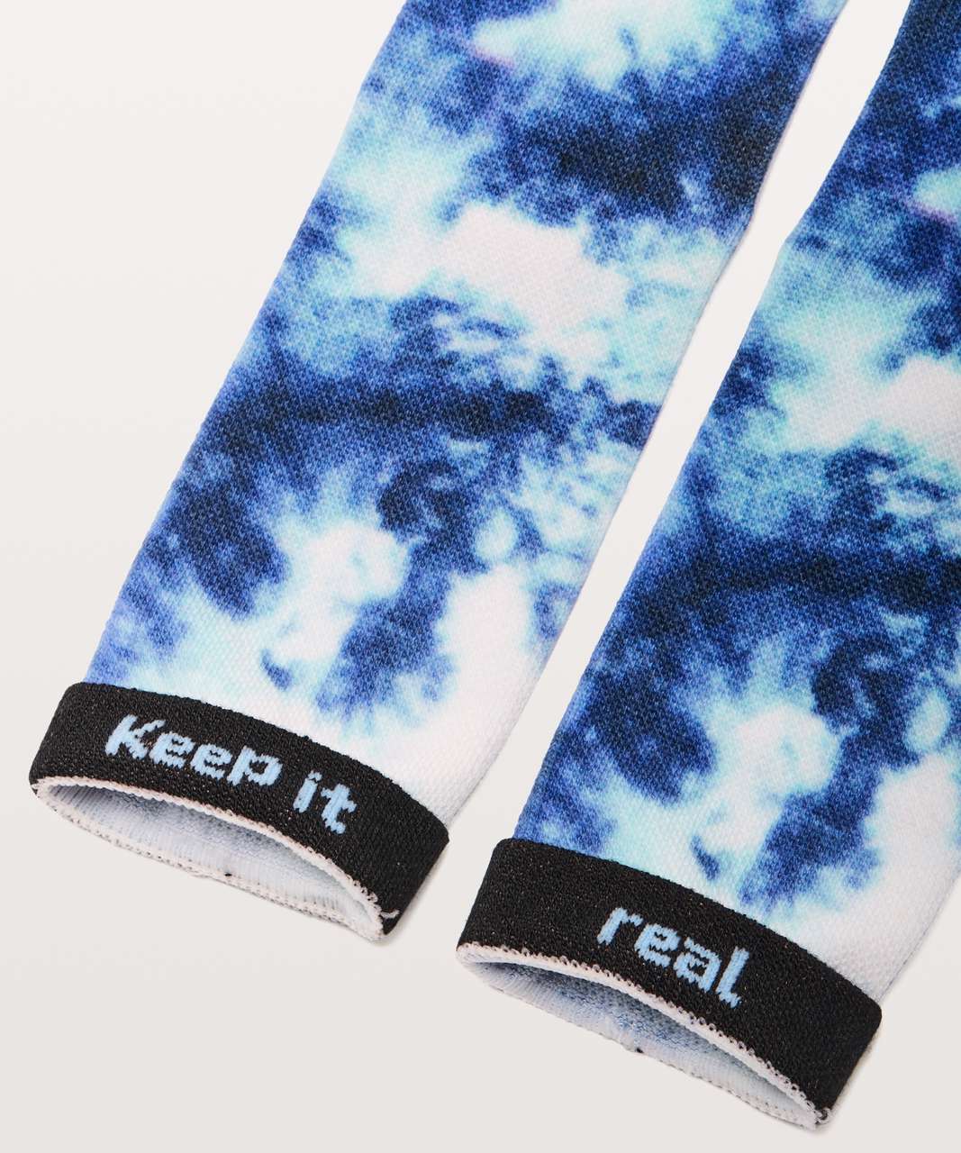 Lululemon True Crew Sock - Tie Dye Blue / Black