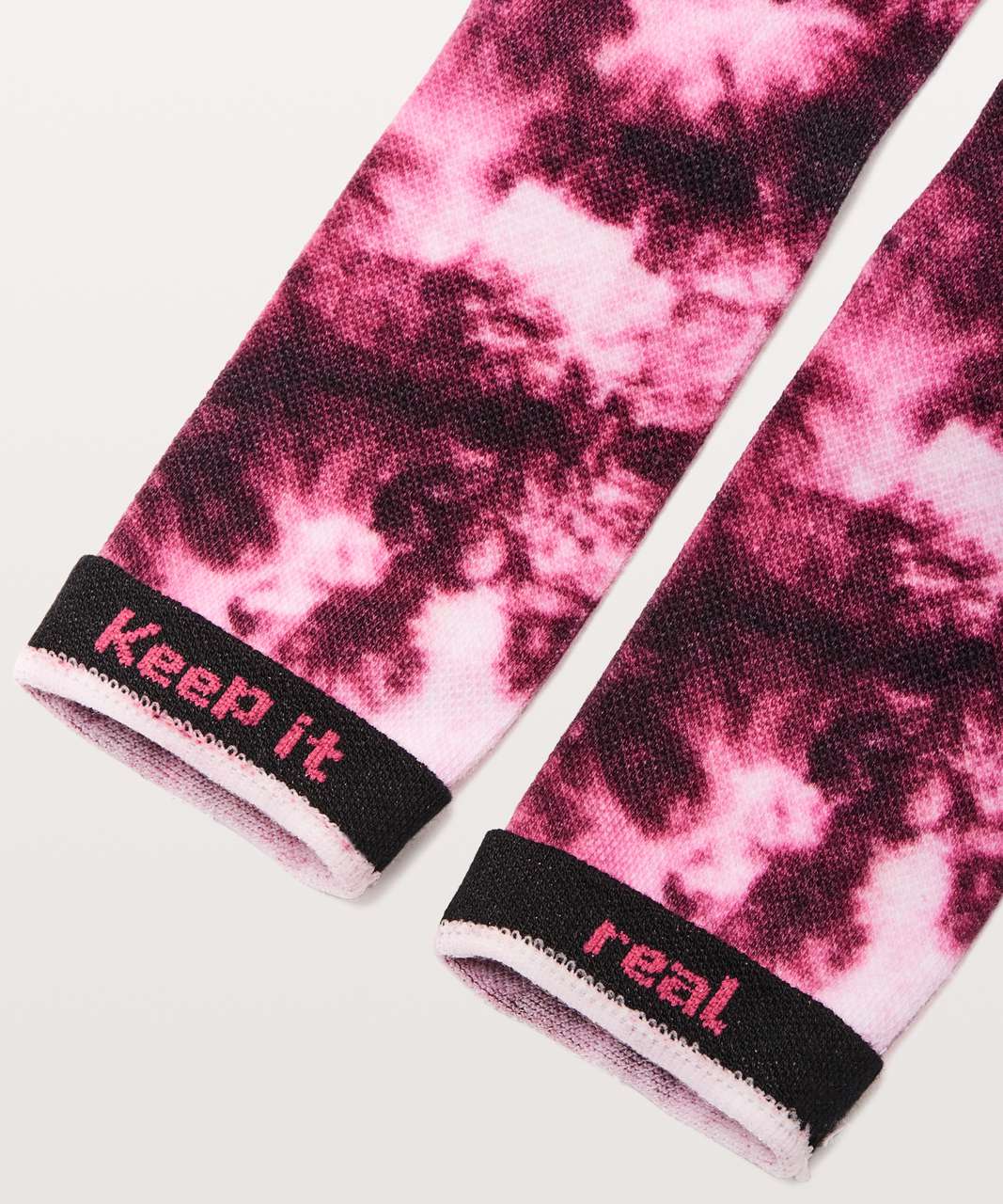 Lululemon True Crew Sock - Tye Dye Pink / Black