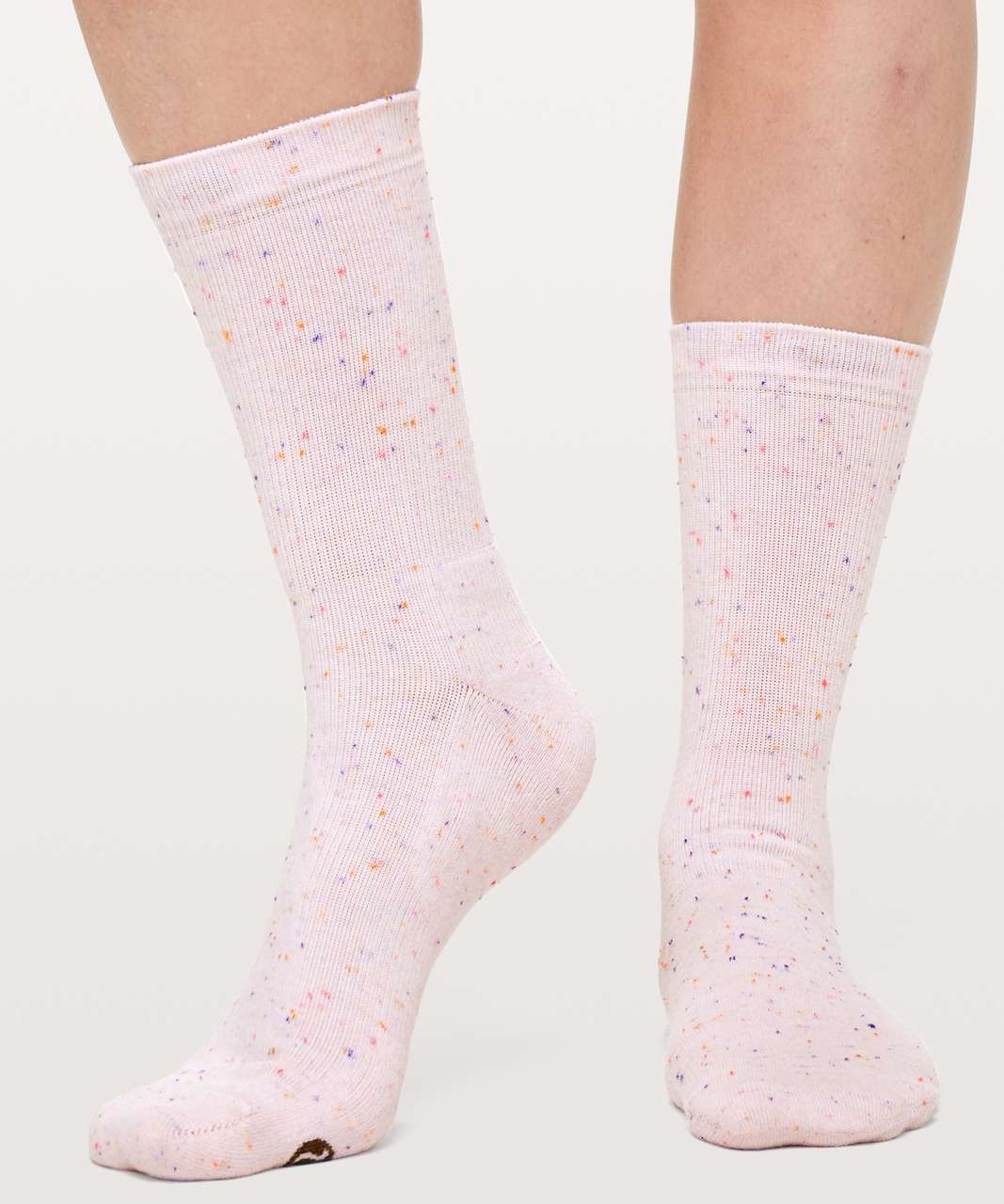 Lululemon Cozy Kick Crew Sock - Blissful Pink