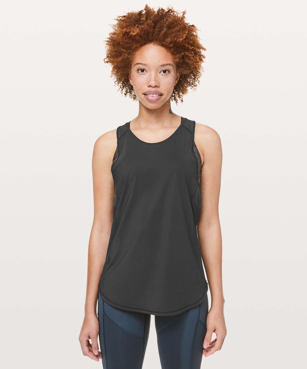 Lululemon Sculpt Tank II - Black (First Release) - lulu fanatics