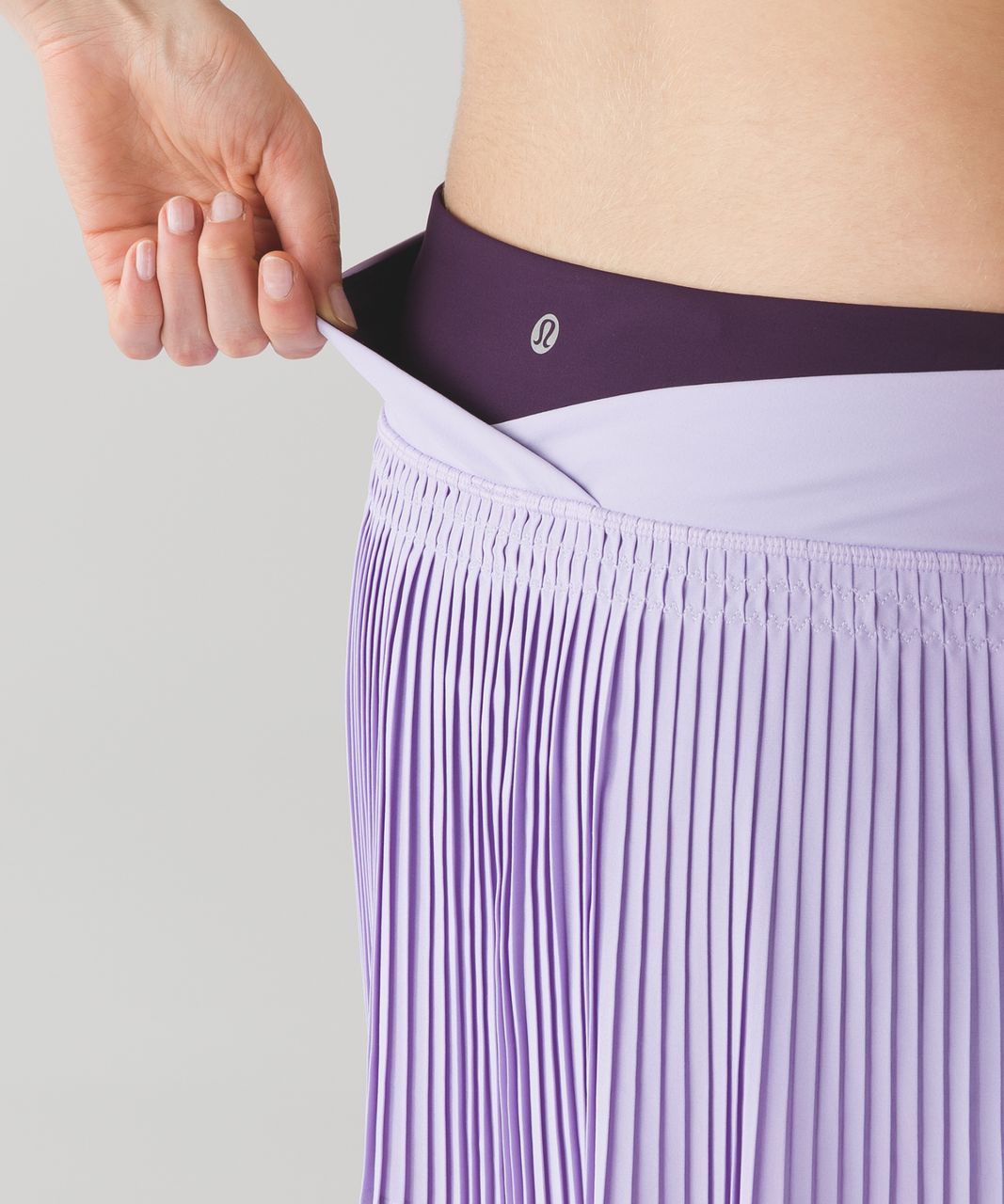 Lululemon Time To Shine Skirt - Lilac / Deep Zinfandel