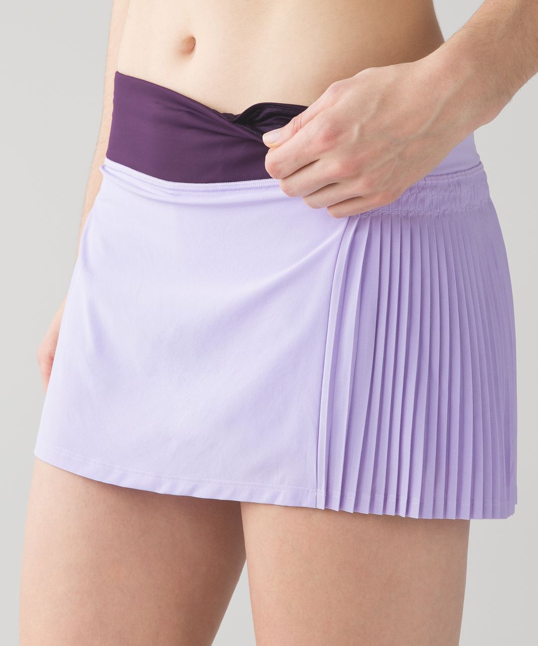 Lululemon Time To Shine Skirt - Lilac / Deep Zinfandel
