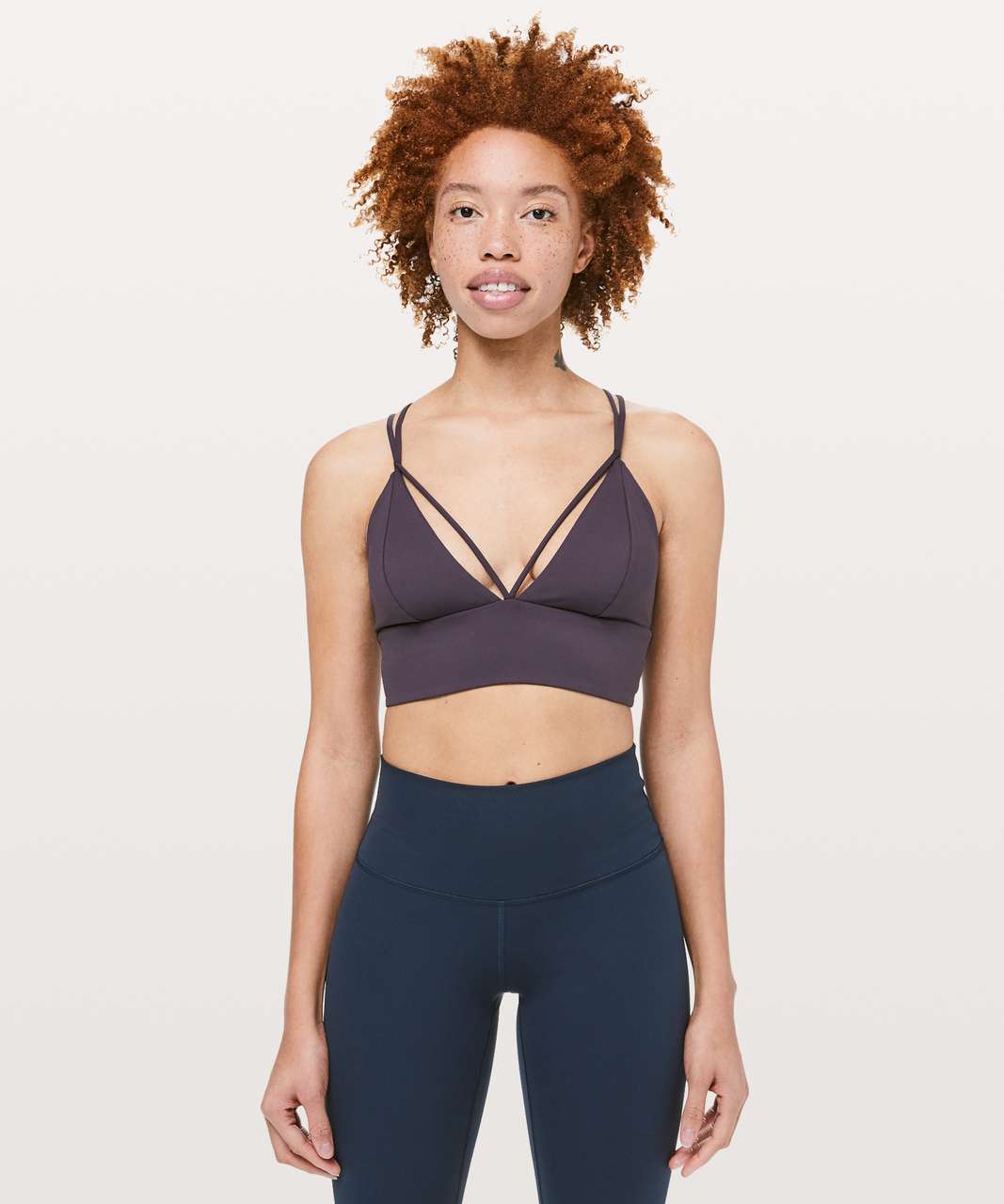 Lululemon Pushing Limits Bra - Cyber - lulu fanatics