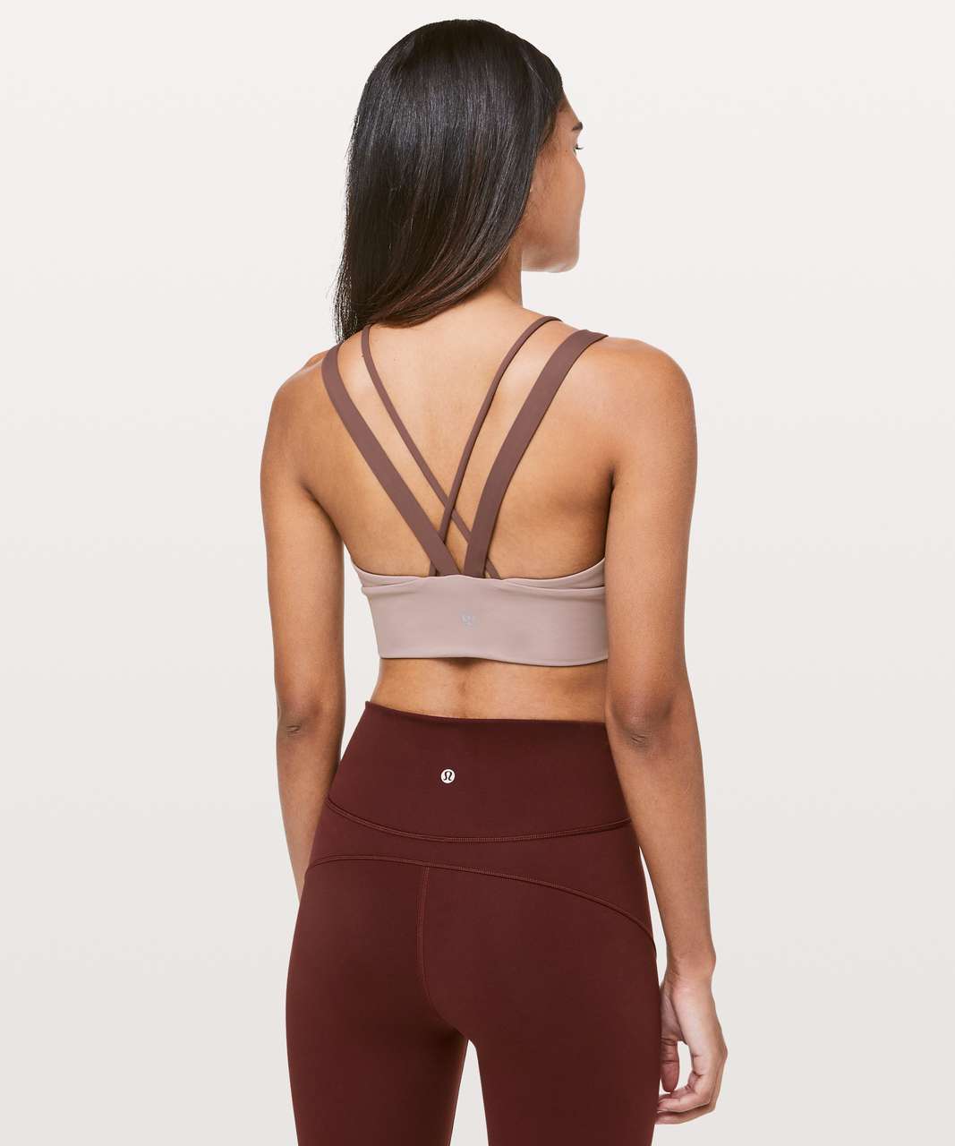 Lululemon Pushing Limits Bra *Light Support For C/D Cup - Smoky Blush / Antique Bark