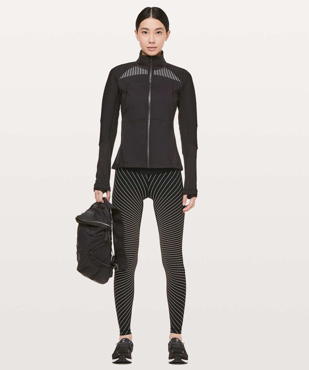 lululemon athletica, Pants & Jumpsuits, Lululemon Speed Wunder Under  Tight Reflective 28 High Beam Striped Leggings