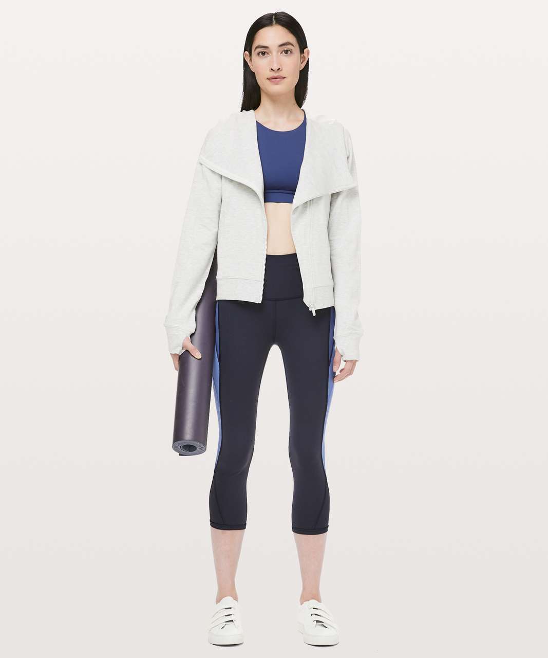 Lululemon Colour Me Ombre Crop *21 - Midnight Navy / Gatsby Blue