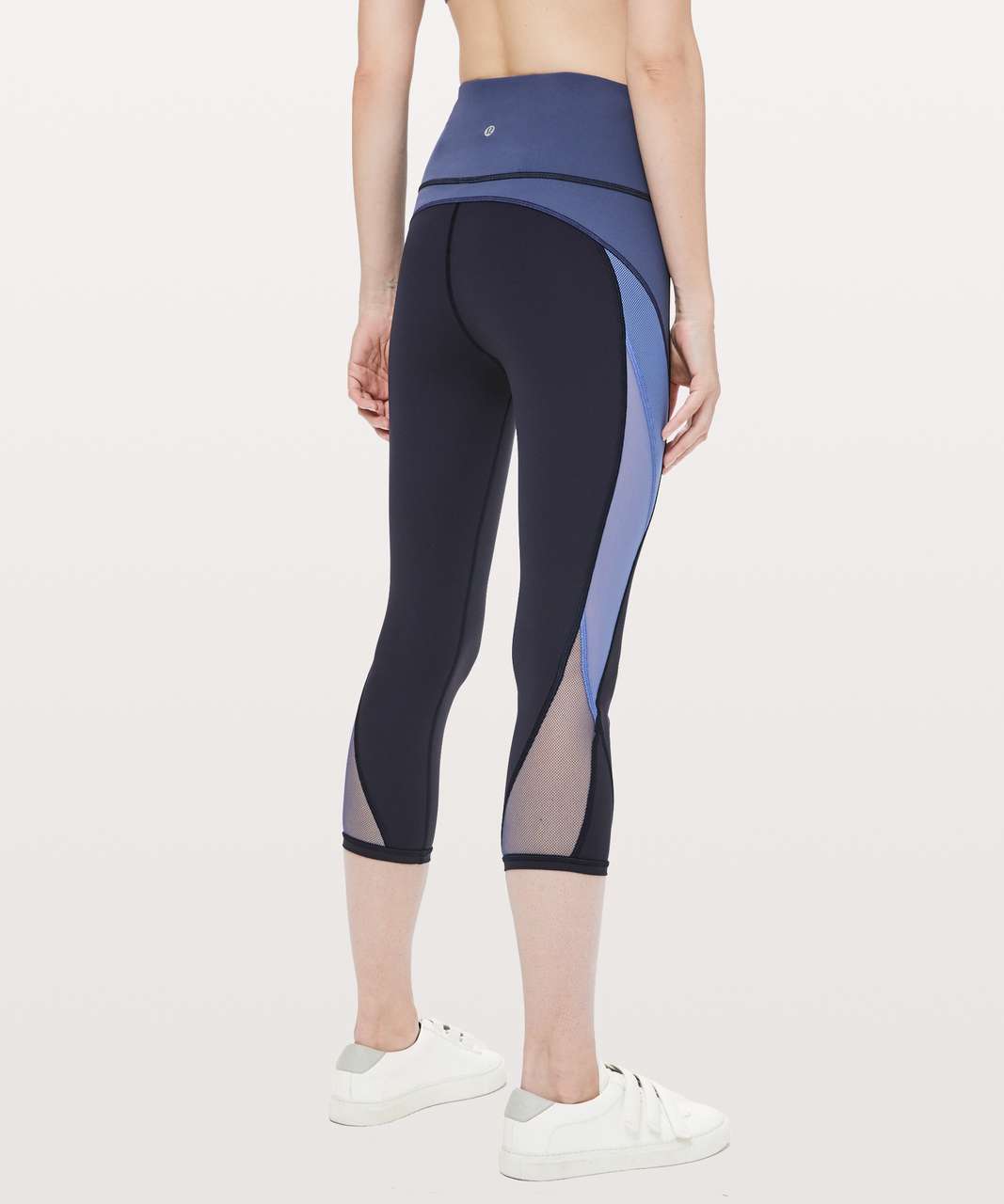 Lululemon Colour Me Ombre Crop *21 - Midnight Navy / Gatsby Blue / Visto  Blue - lulu fanatics