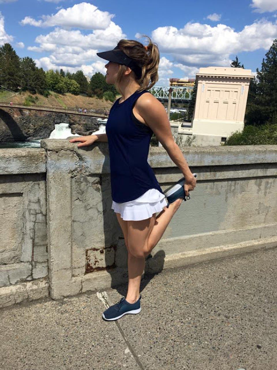 Lululemon City Sky Run By Skirt - White - lulu fanatics