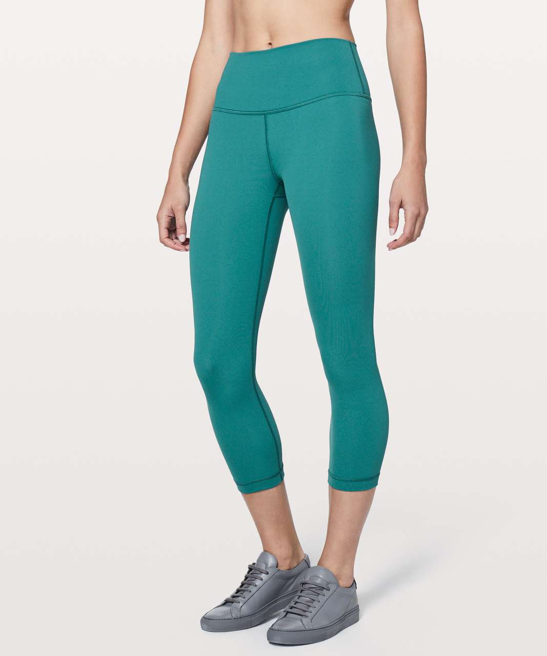 Lululemon Wunder Under Crop (High-Rise) *Full-On Luxtreme 21" - Deep Cove