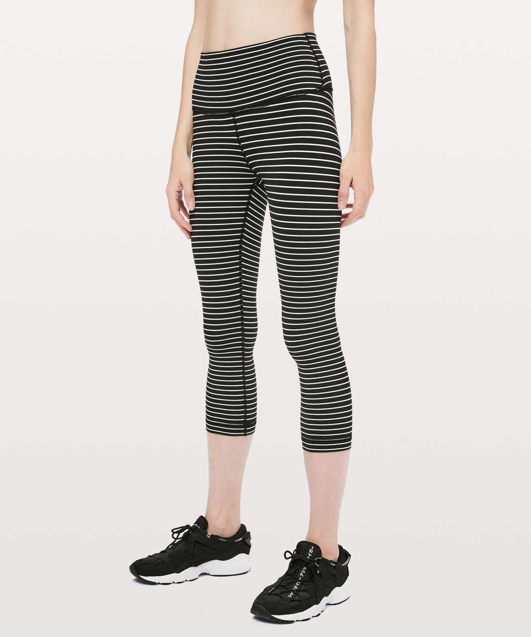 Lululemon Wunder Under High-Rise Tight 31 Parallel Stripe Black