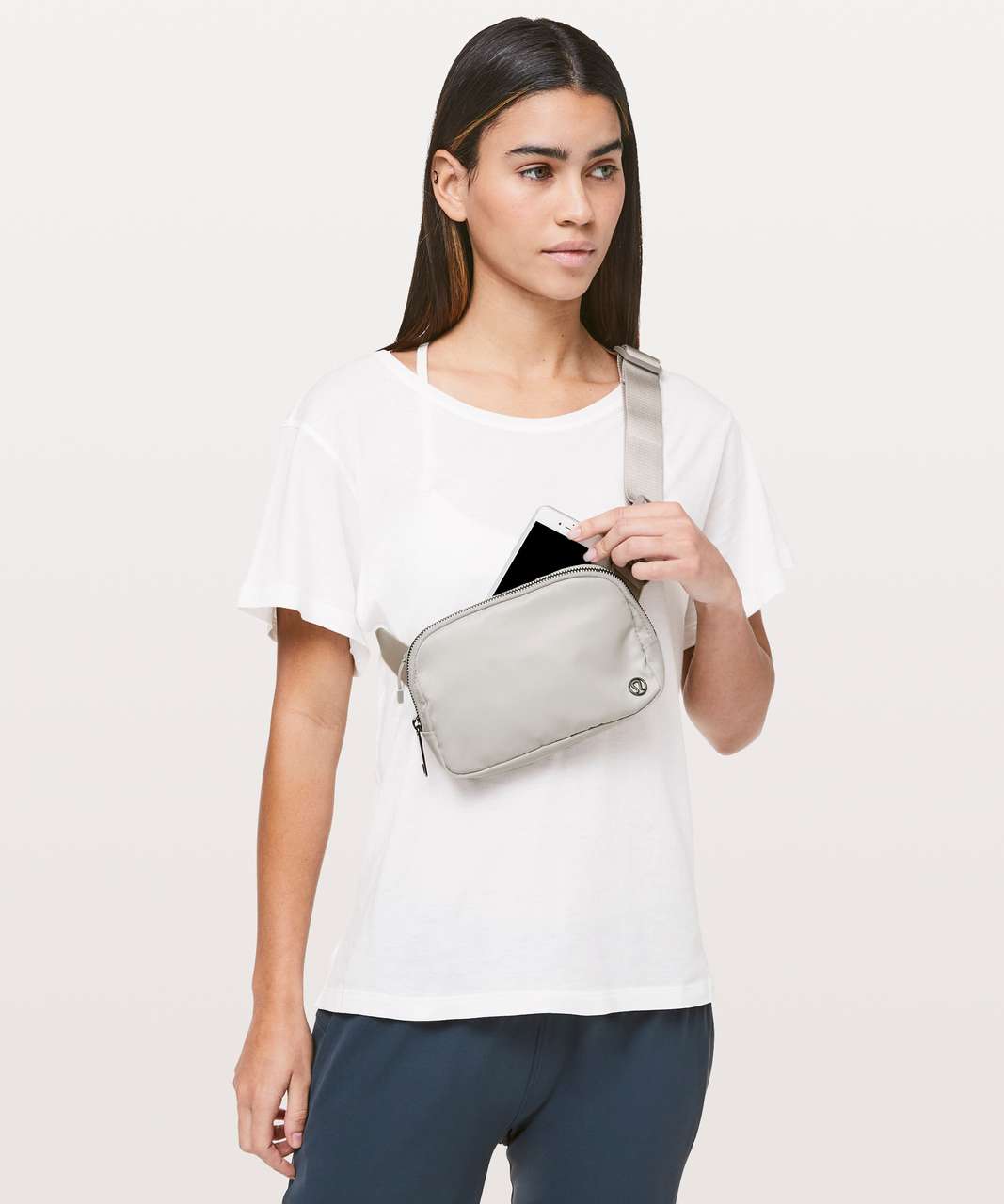 Lululemon Everywhere Belt Bag 1L - Seal Grey - lulu fanatics