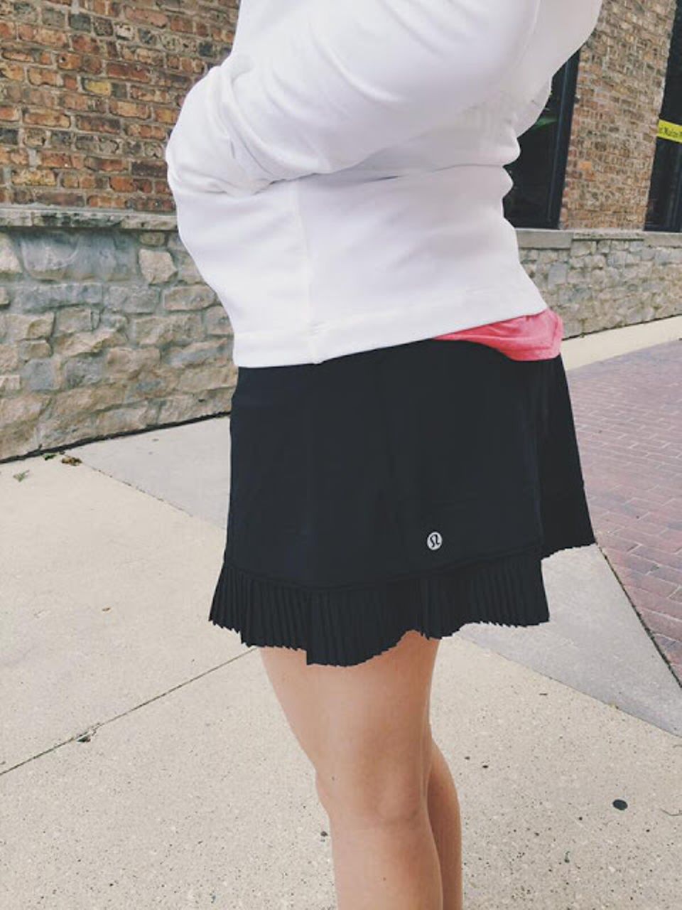 Lululemon City Sky Run By Skirt - Black - lulu fanatics