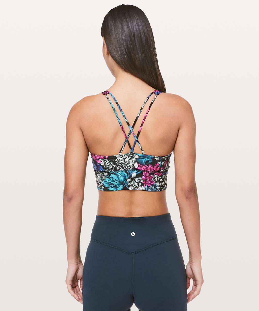 Lululemon Free To Be Moved Bra - Memoir Multi Purple - lulu fanatics