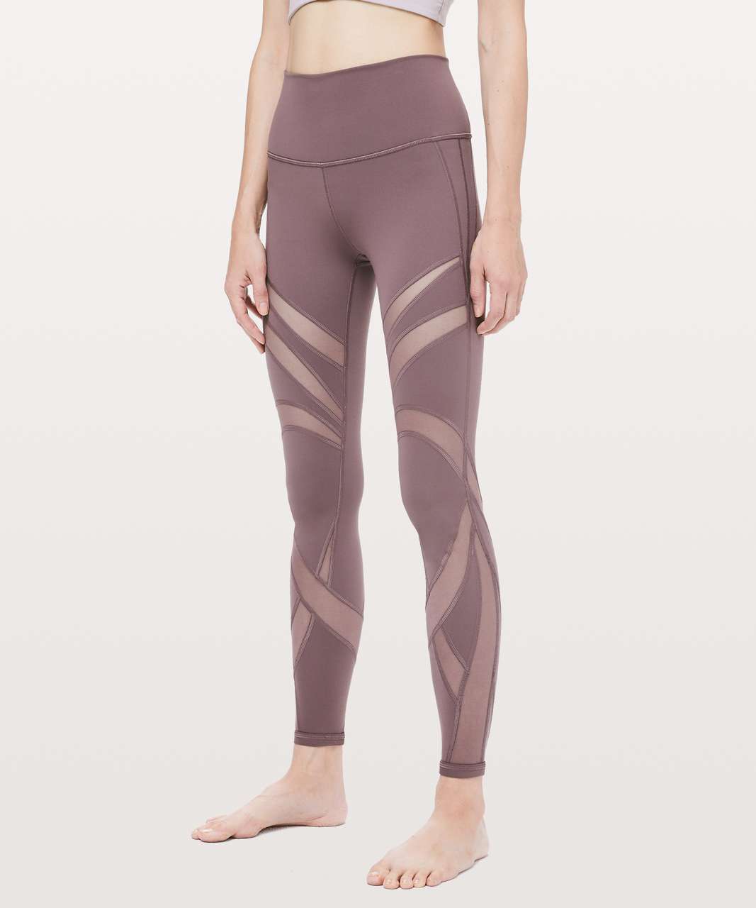 Lululemon Wunder Under High-Rise Tight *Mesh 28 - Antique Bark - lulu  fanatics