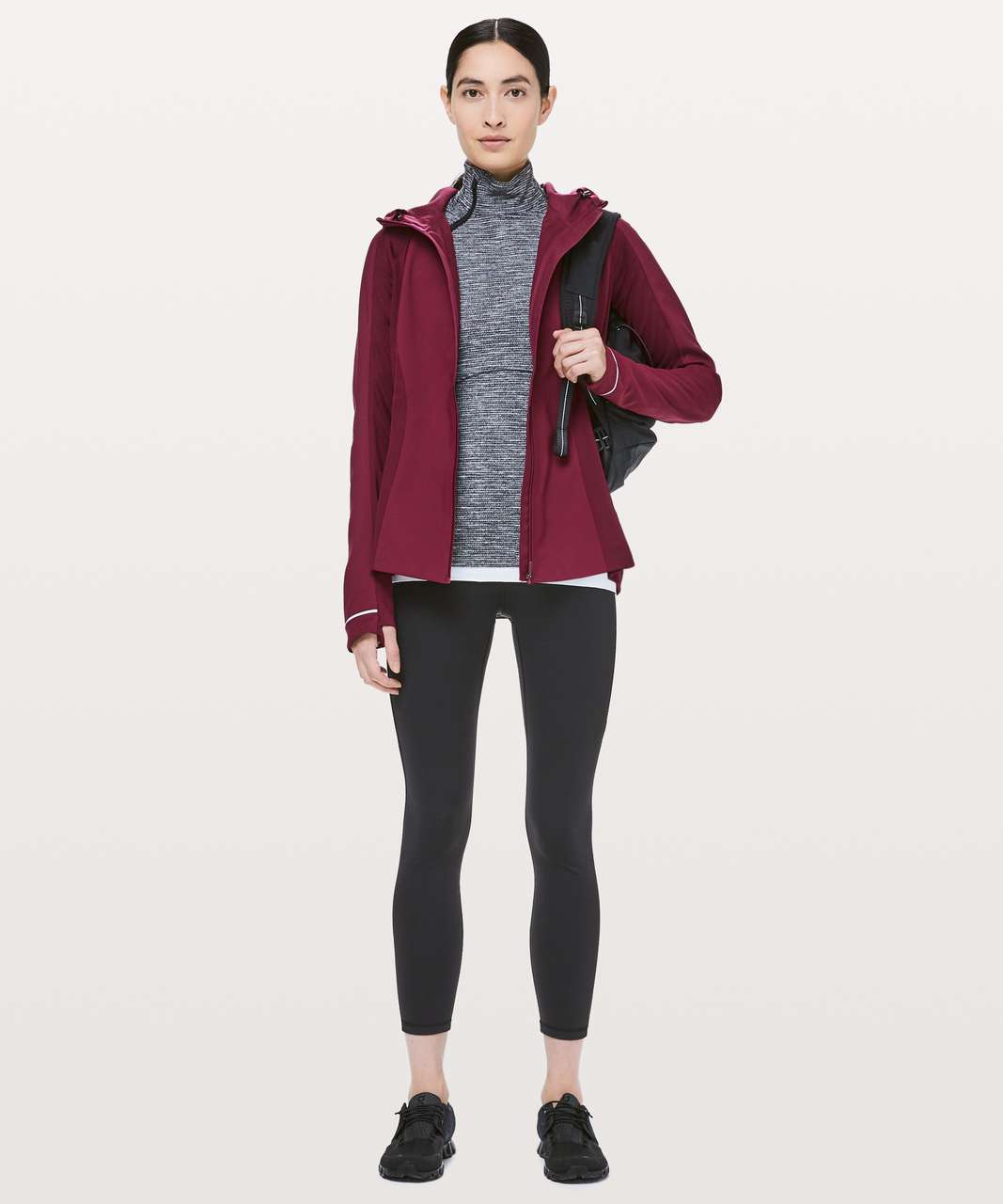 Lululemon Cross Chill Jacket - Deep Ruby