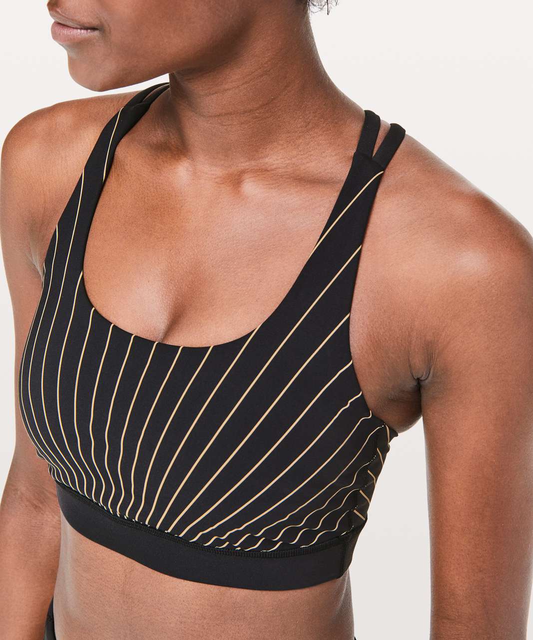 Lululemon Energy High-Neck Longline Tough Bra B–D Cups,Altered