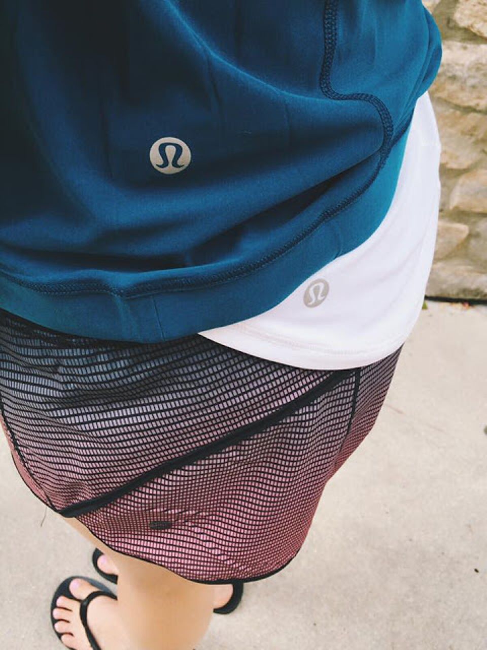 Lululemon Speed Short *H2O - Double Gradient Speed Short H2o Yum Yum Pink Alberta Lake / Black