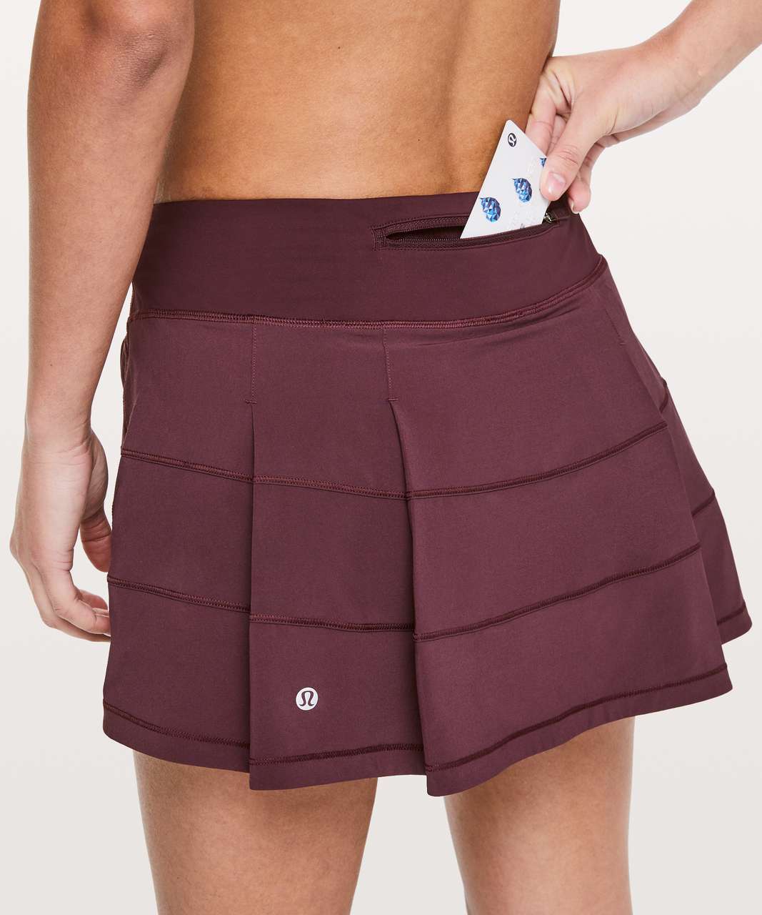 Lululemon Pace Rival Skirt (Regular) *4-way Stretch 13" - Dark Adobe