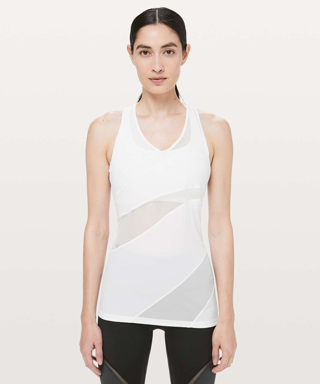 Lululemon Mesh In Motion Racerback - White