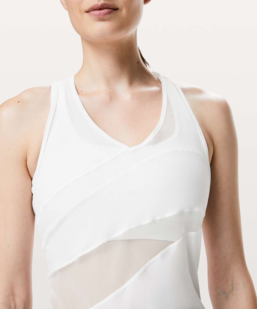 Lululemon Mesh In Motion Racerback - White