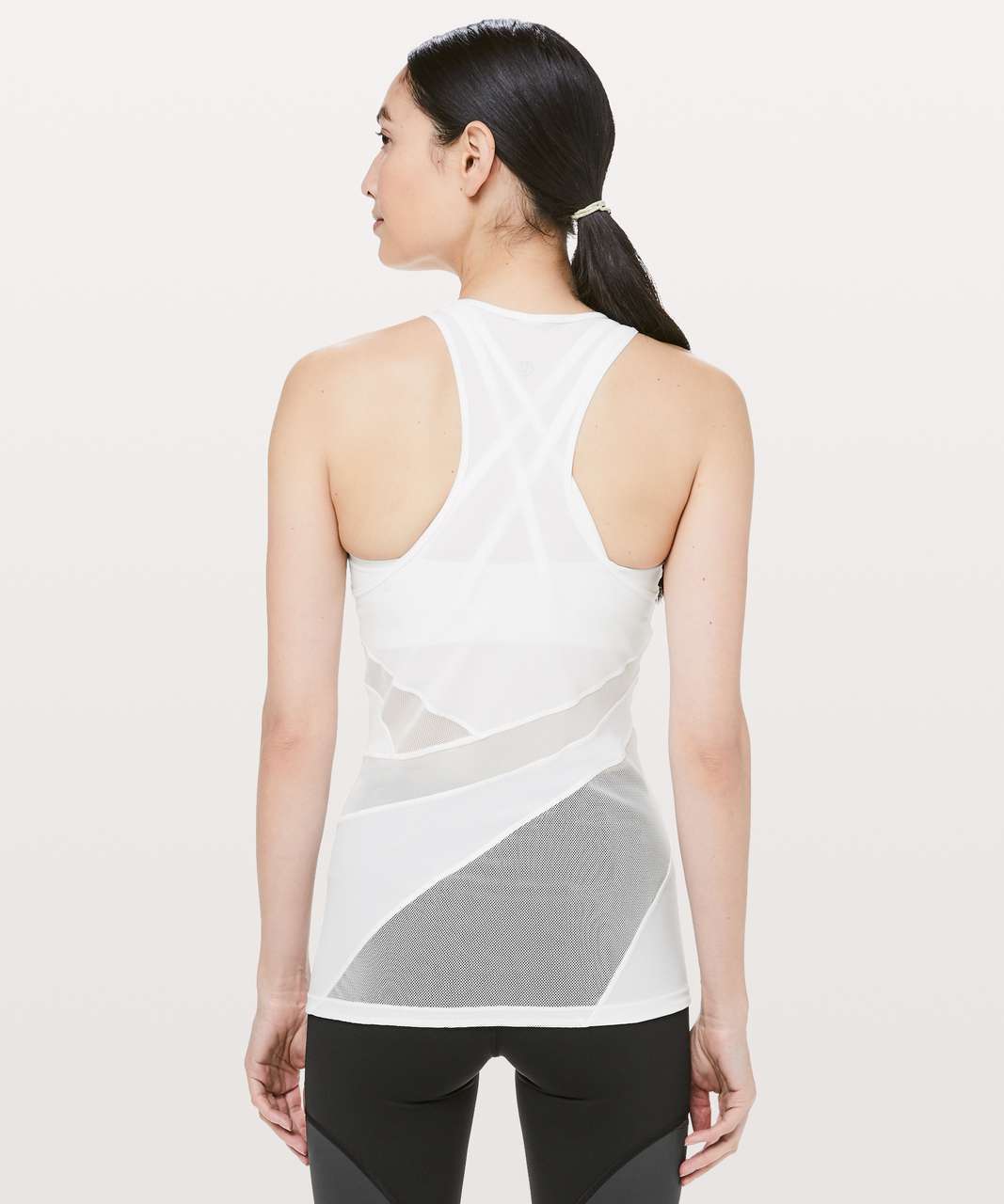 Lululemon Mesh In Motion Racerback - White