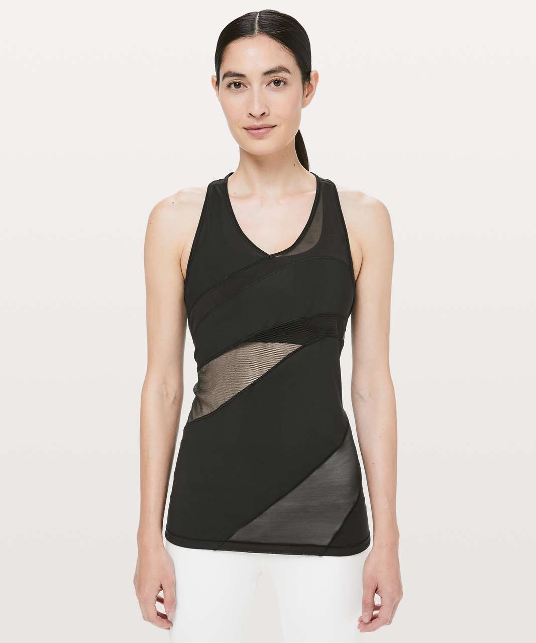 lululemon mesh in motion tank