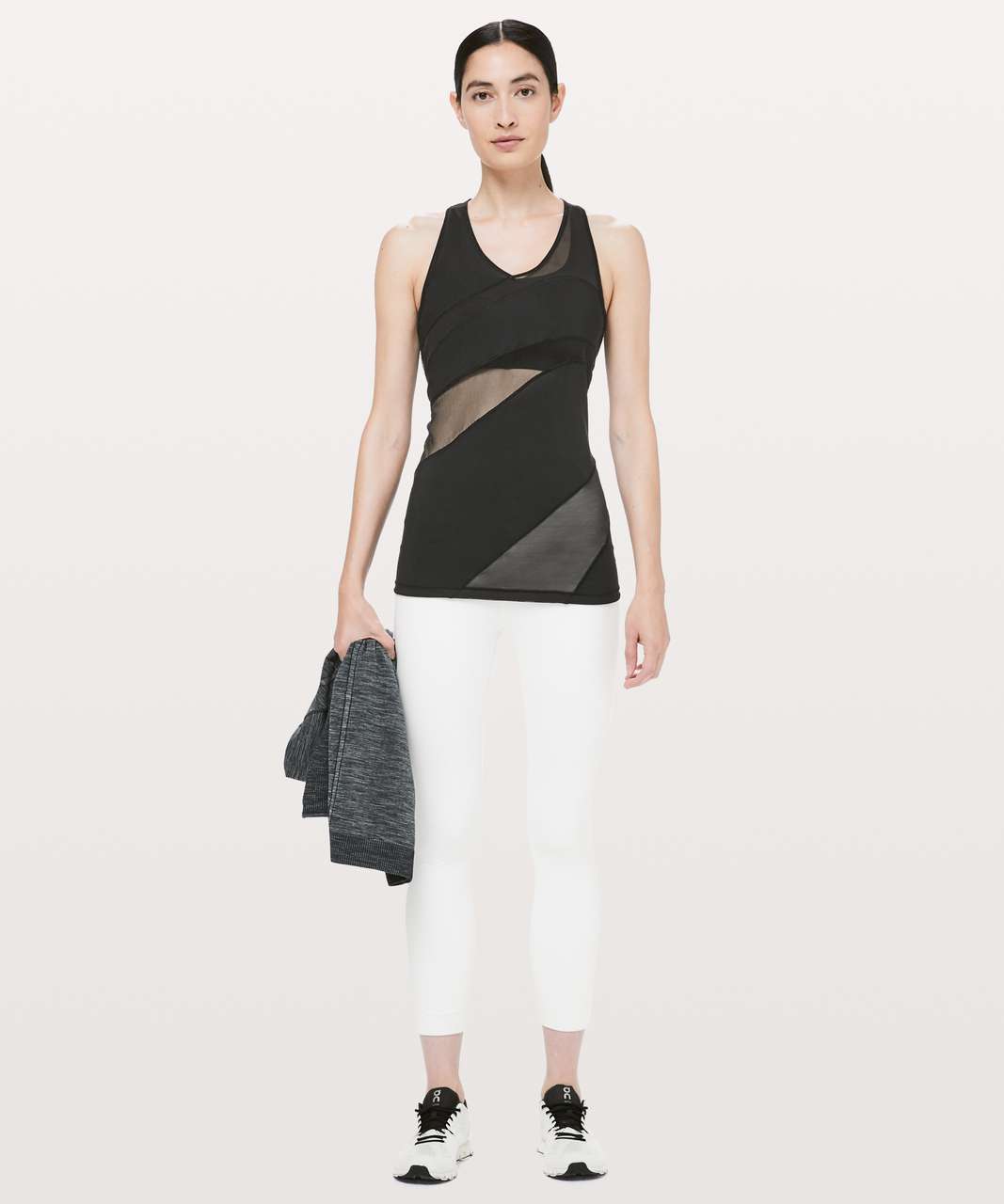 lululemon mesh in motion tank