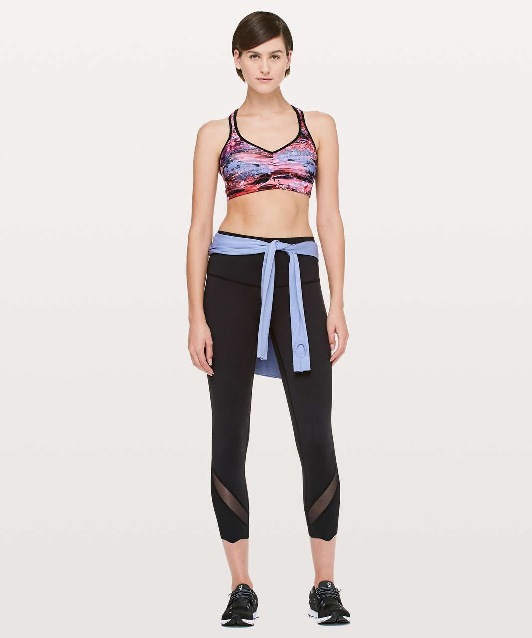 Lululemon Speed Up Bra - Sun Dazed Multi Blue - lulu fanatics