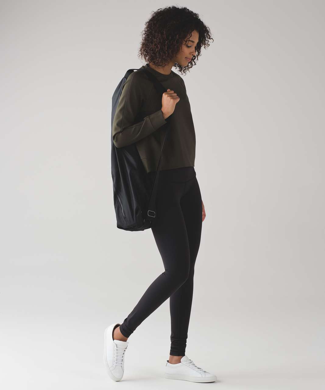 Lululemon On-Track Crew - Dark Olive