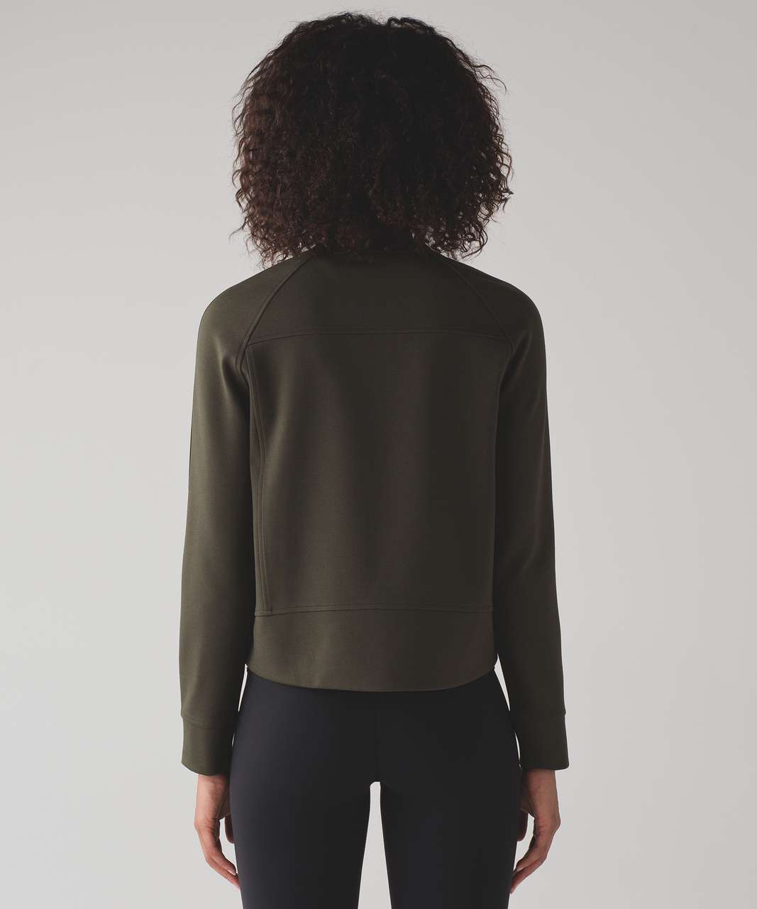 Lululemon On-Track Crew - Dark Olive