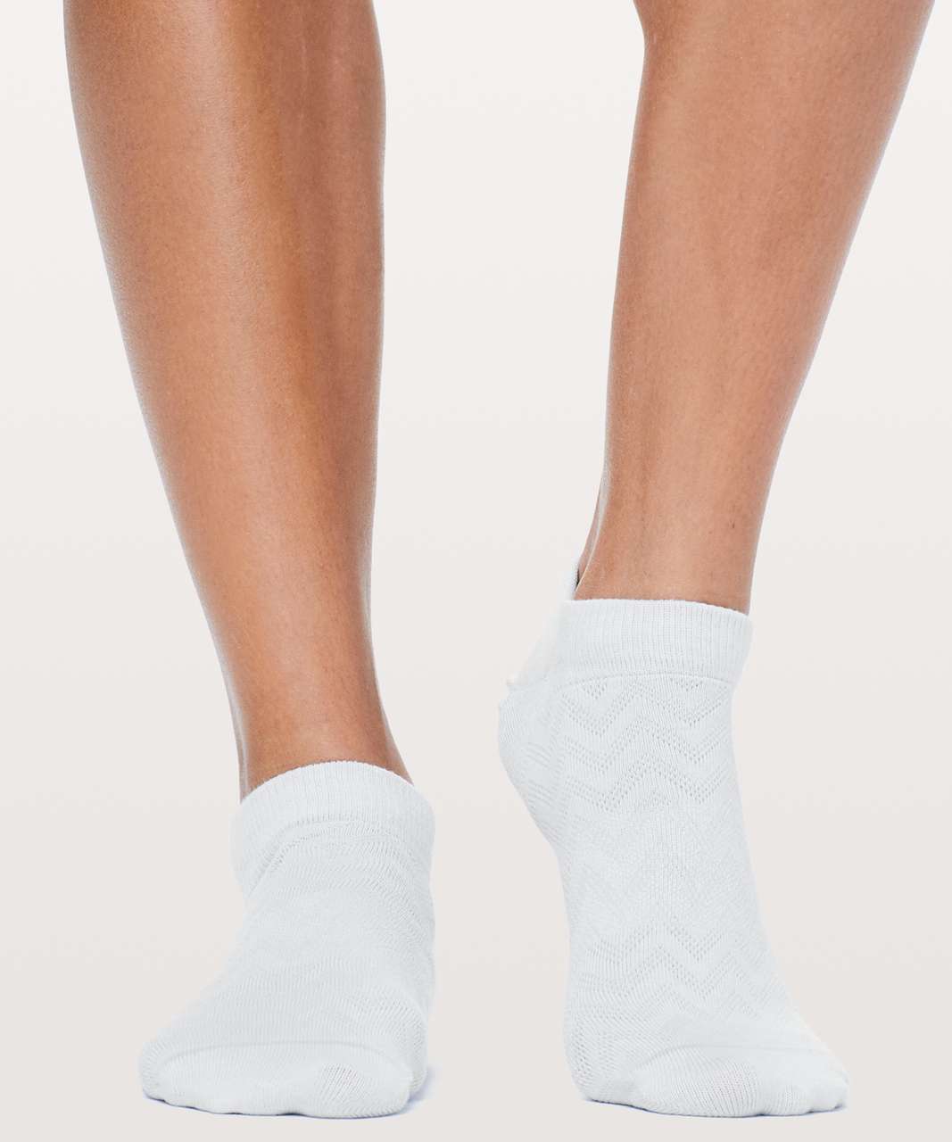 Lululemon On The Fly Sock - Silver Fox / White