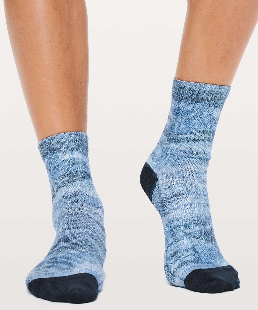 Lululemon All That Shimmers Sock - Mesh Scape Multi / True Navy