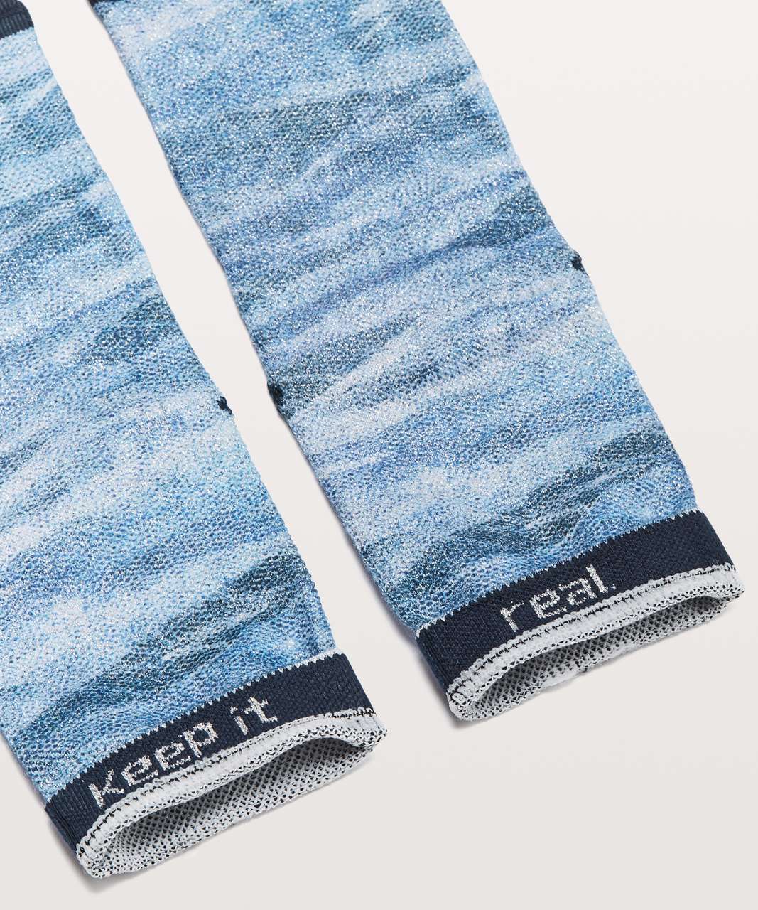 Lululemon All That Shimmers Sock - Mesh Scape Multi / True Navy