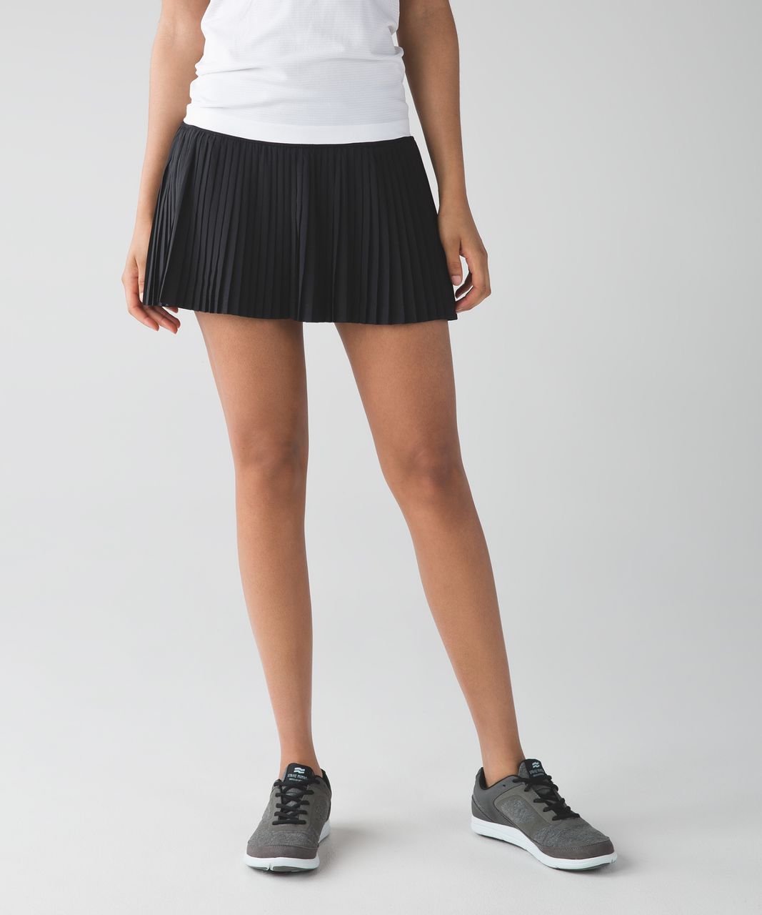 Lululemon Pleat To Street Skirt II - Black - lulu fanatics