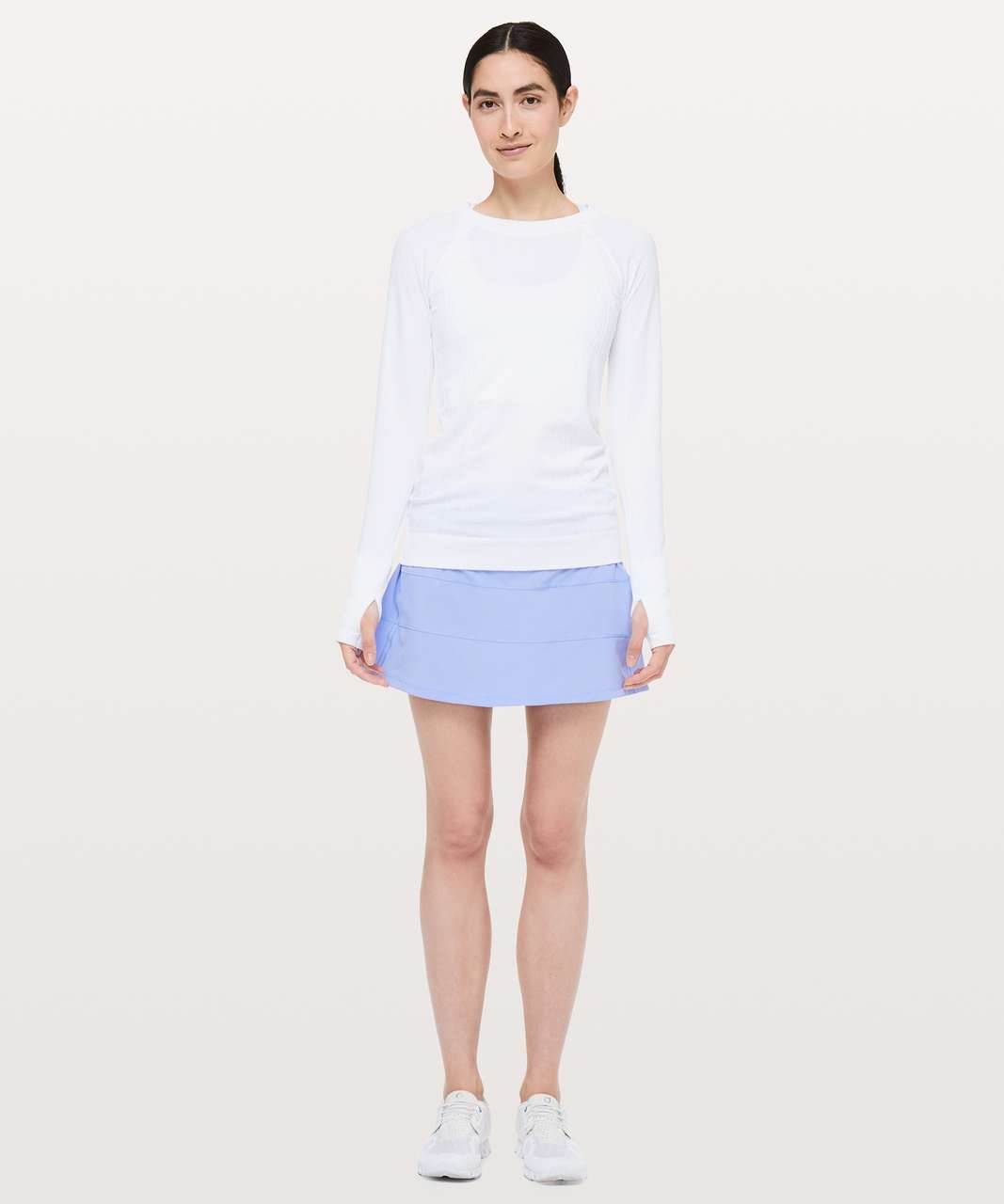 Lululemon Pace Rival Skirt II (Tall) *4-way Stretch - Hydrangea Blue ...