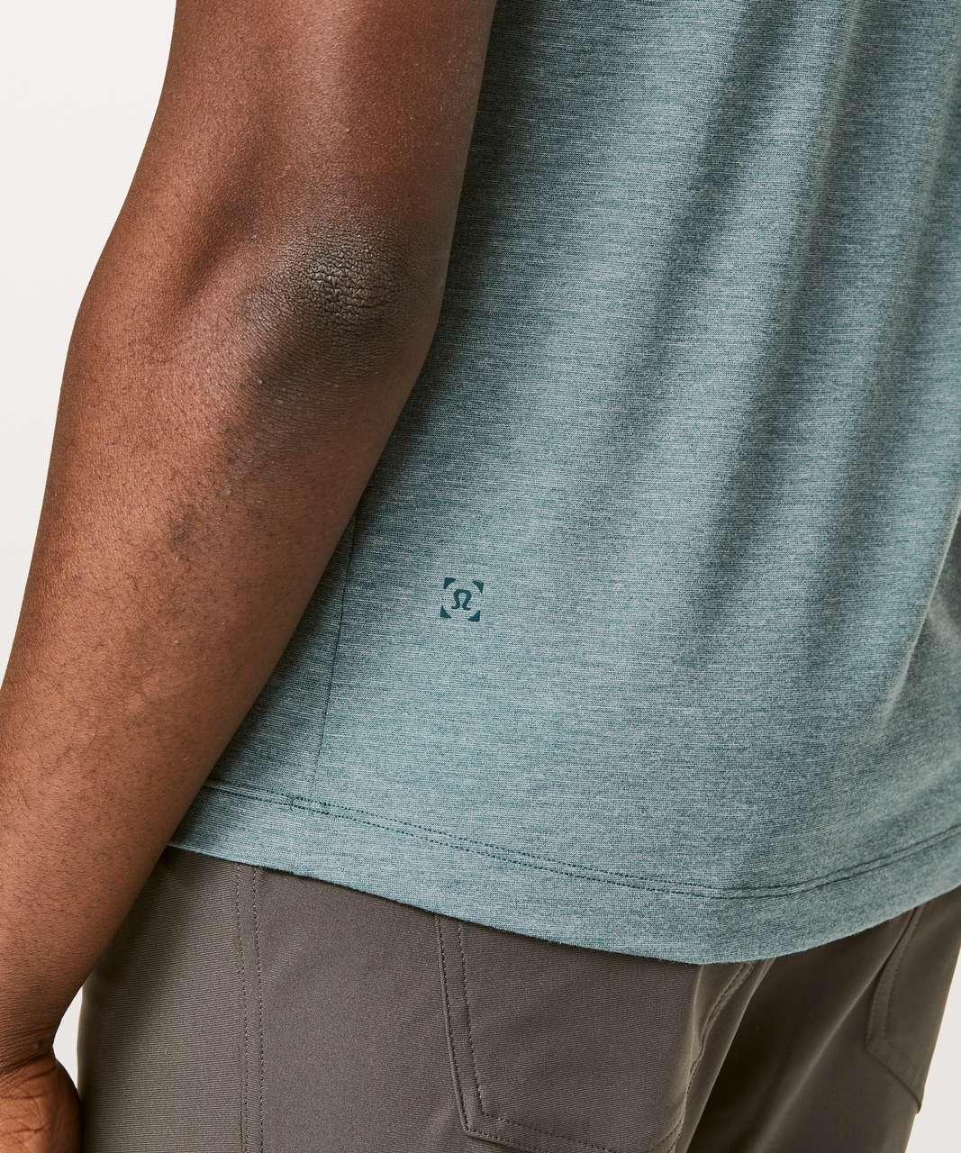 Lululemon Evolution Polo - Heathered Royal Emerald