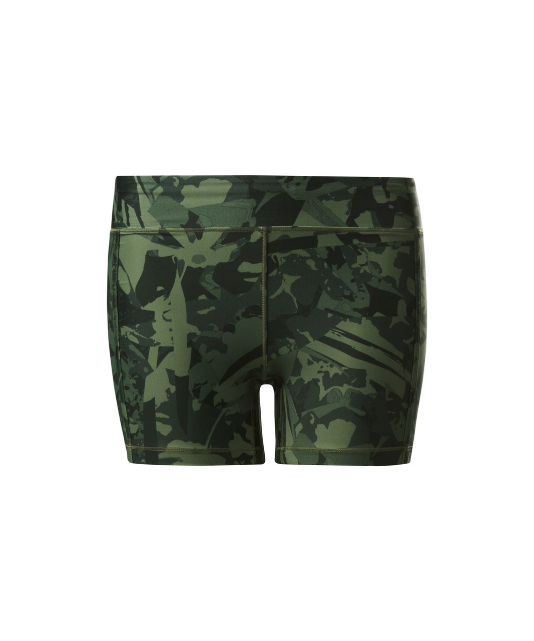 Lululemon Reach The Beach Short - Pop Cut Fatigue Green Black