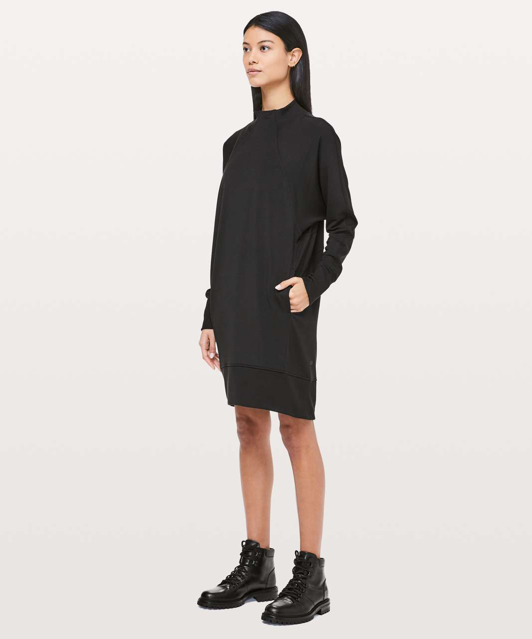 Lululemon Cozy Instincts Dress - Black