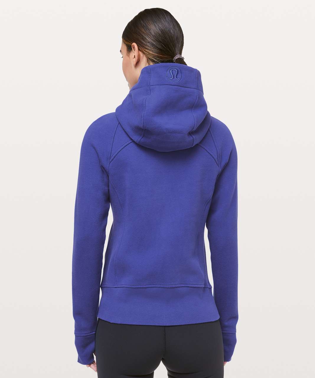 Lululemon blue scuba full zip hoodie, size 4 *light cotton fleece (pri –  Belle Boutique Consignment