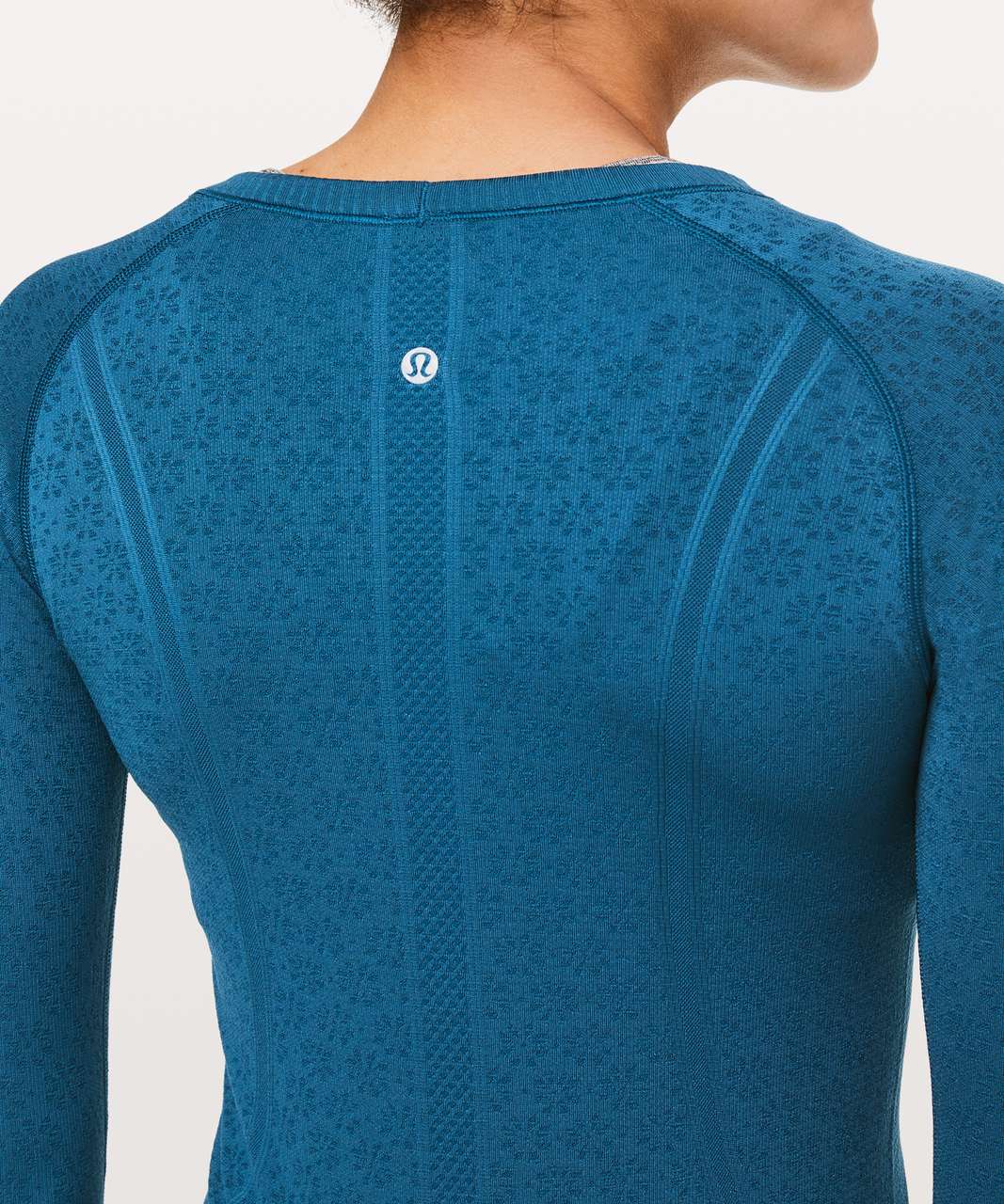 Lululemon Swiftly Tech Long Sleeve Crew - Carbon Blue / Carbon Blue