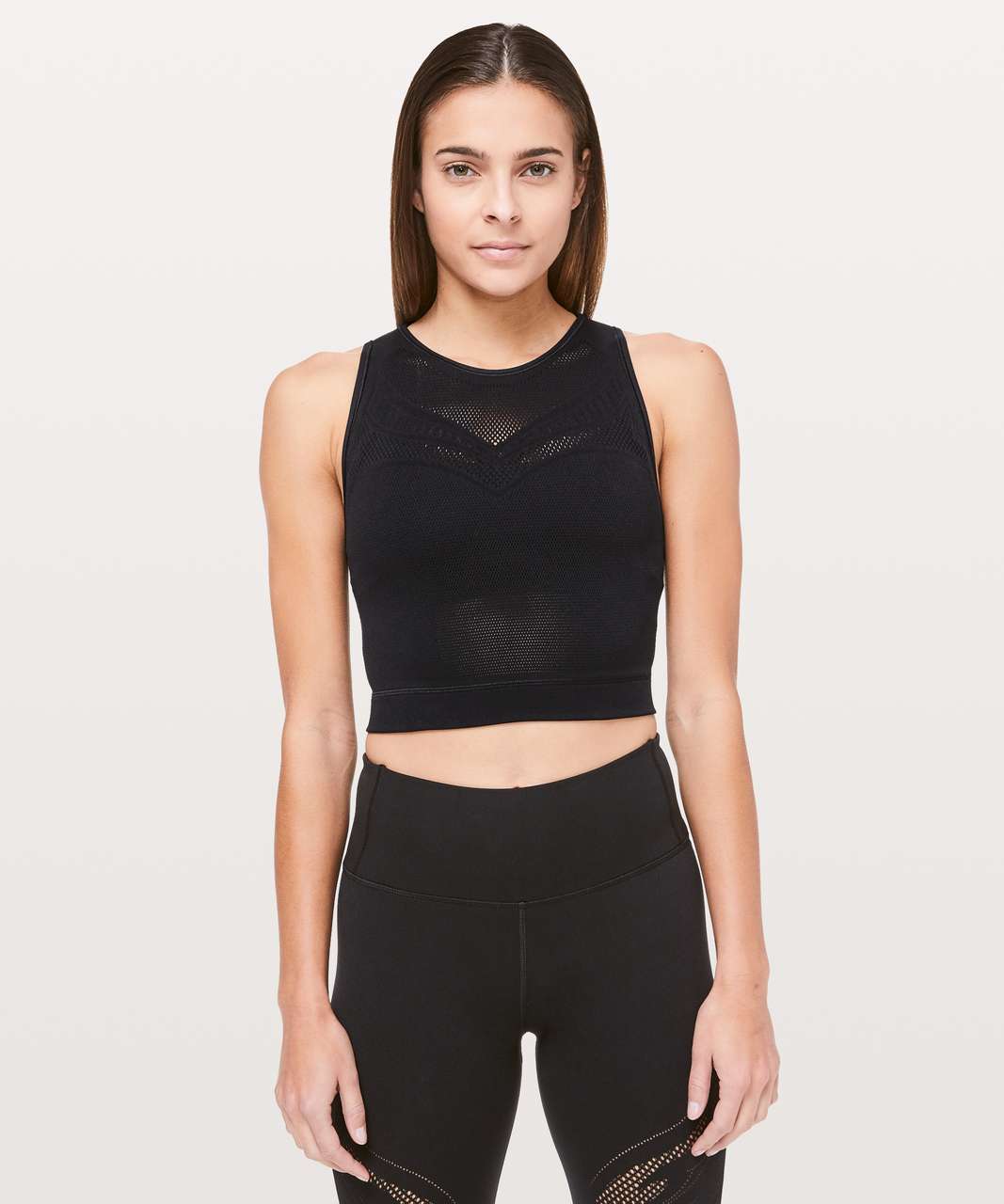 Lululemon Reveal Crop Top - Gem