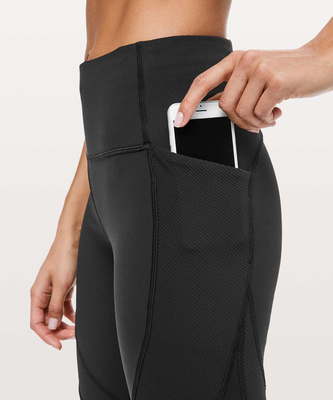 Lululemon On Repeat 7/8 Tight *28" - Black