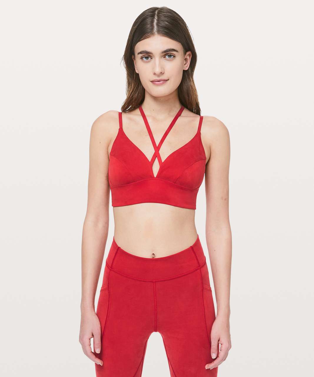 Lululemon Sumu-Su Bra - Fiery Red - lulu fanatics